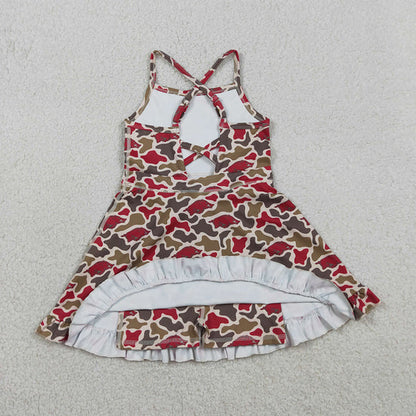 Red Duck Camo Athletic Dress