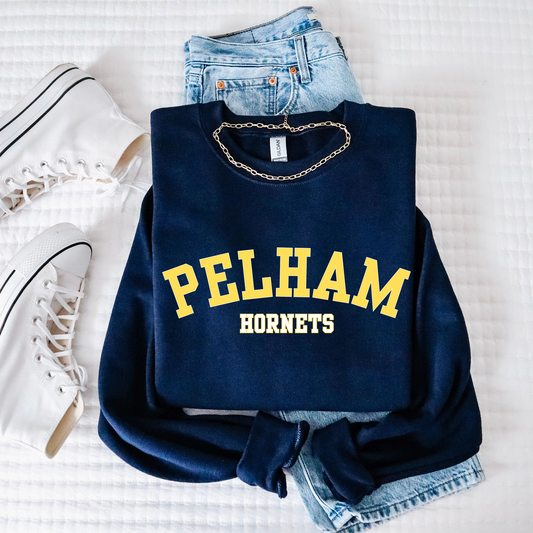 Curved Pelham Hornets (Yellow)