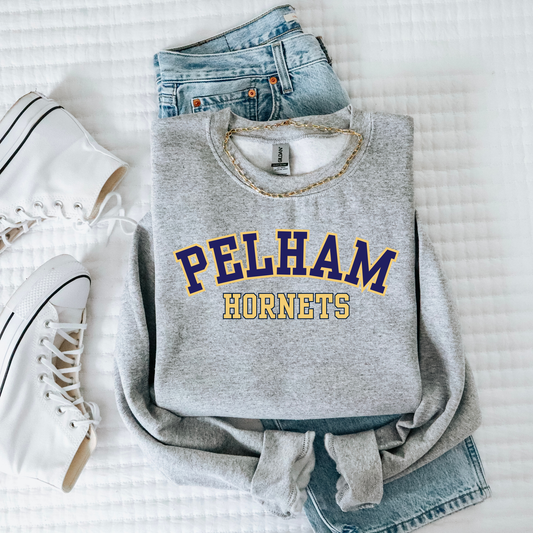 Curved Pelham Hornets (Blue)