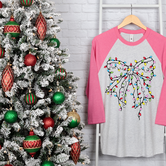 Christmas Light Bow