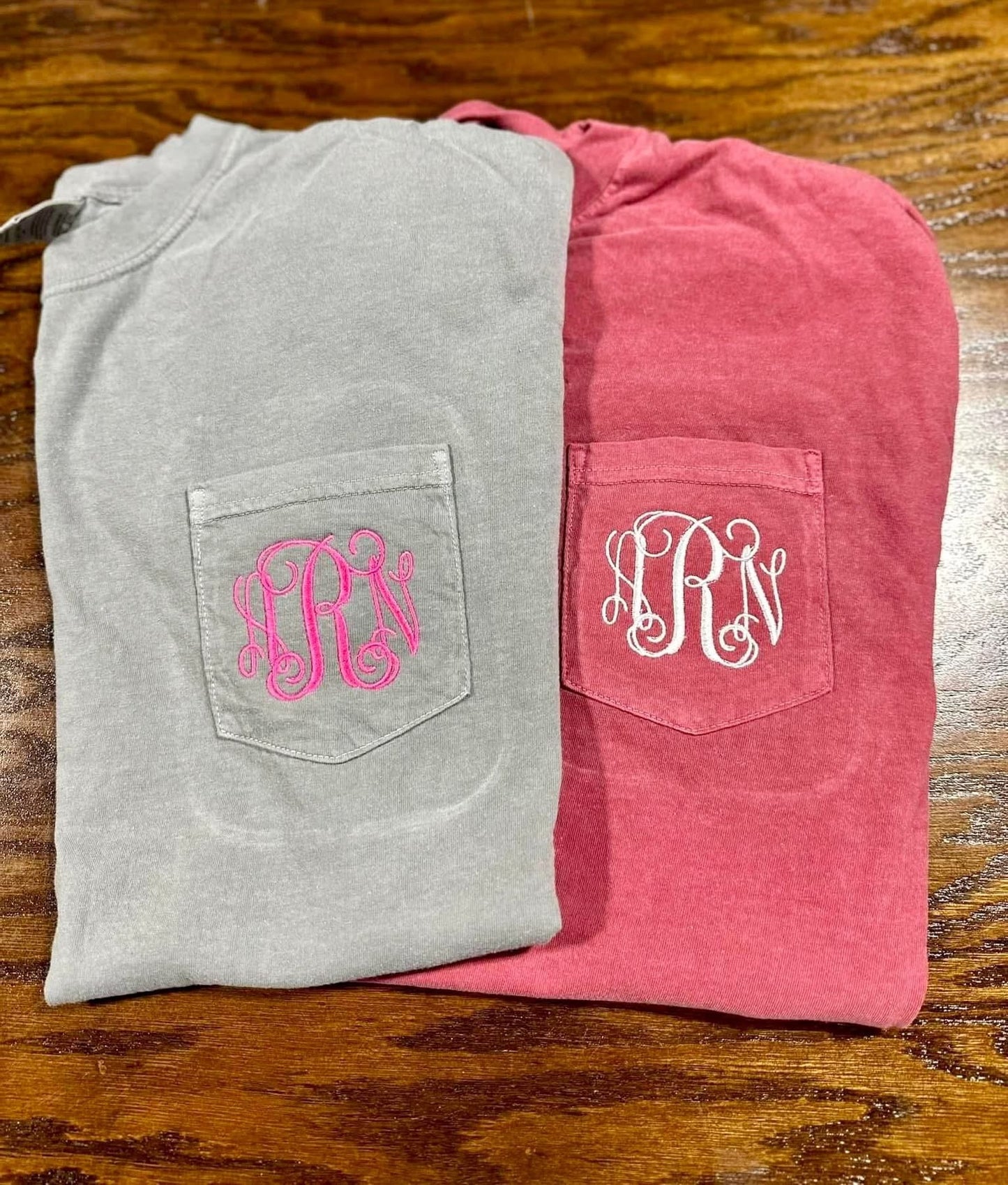 Embroidered Monogram Sale