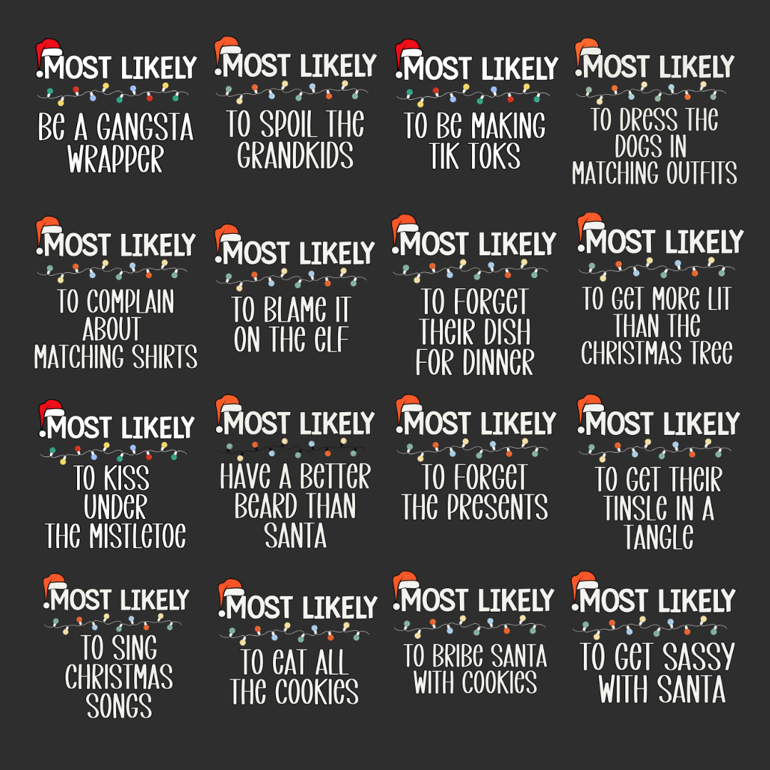 Christmas Matching Shirts