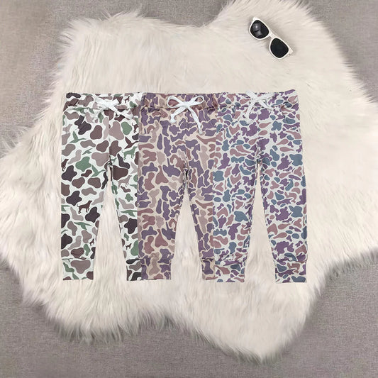 Boy Camo Pants Cuffed