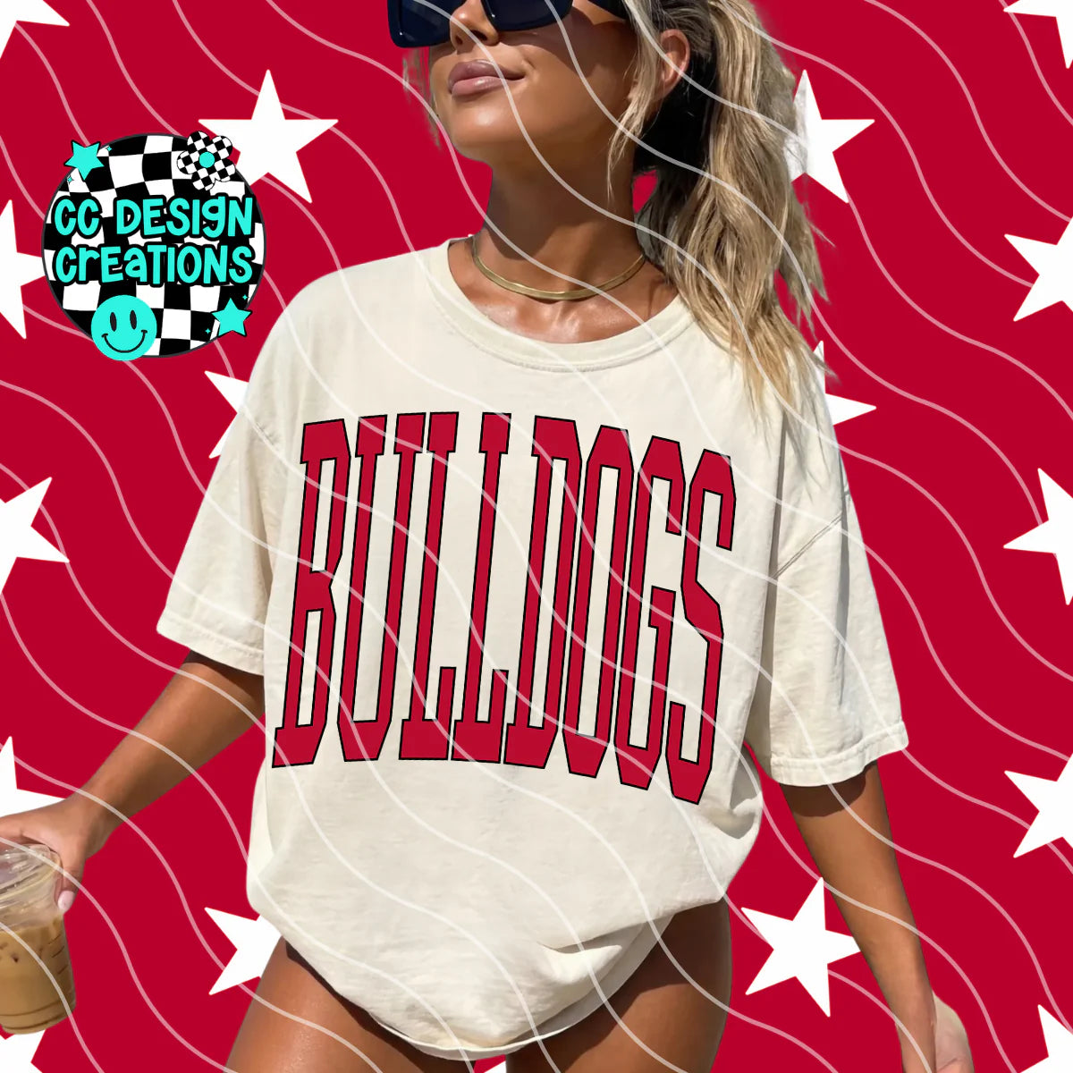 Bulldogs Skinny Varsity Football