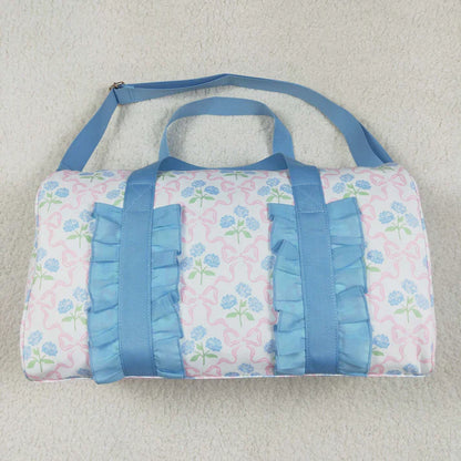 Floral Ruffle Duffel Bags