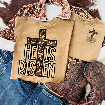 Boys Camo Tee