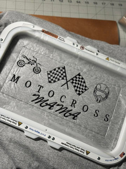 Motocross Embroidery