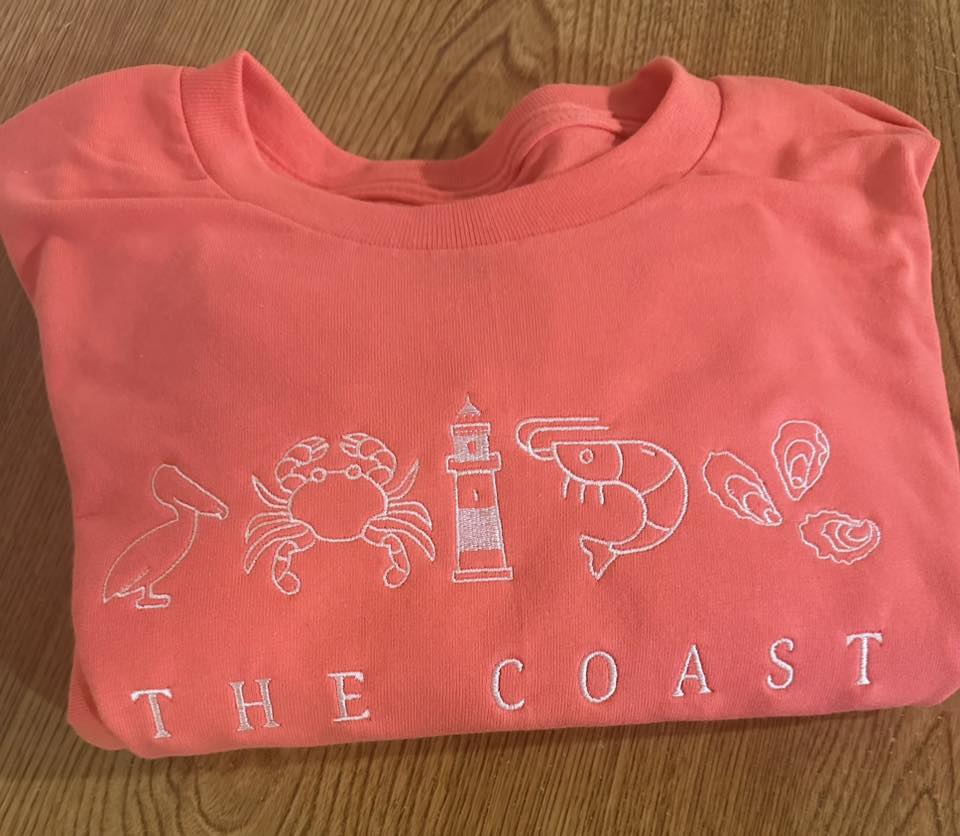 The Coast Embroidered