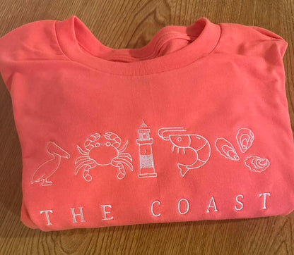 The Coast Embroidered