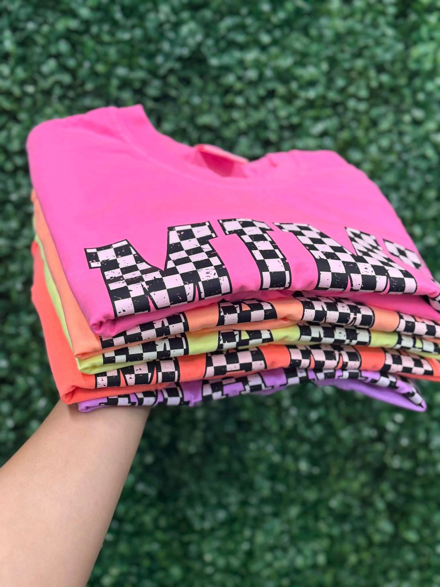 Checkered Mama Customizable