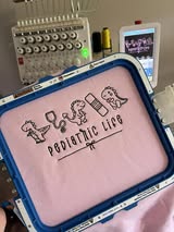 Pediatric Life Embroidered
