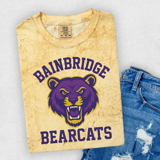 Bainbridge Bearcats with Purple Bearcat