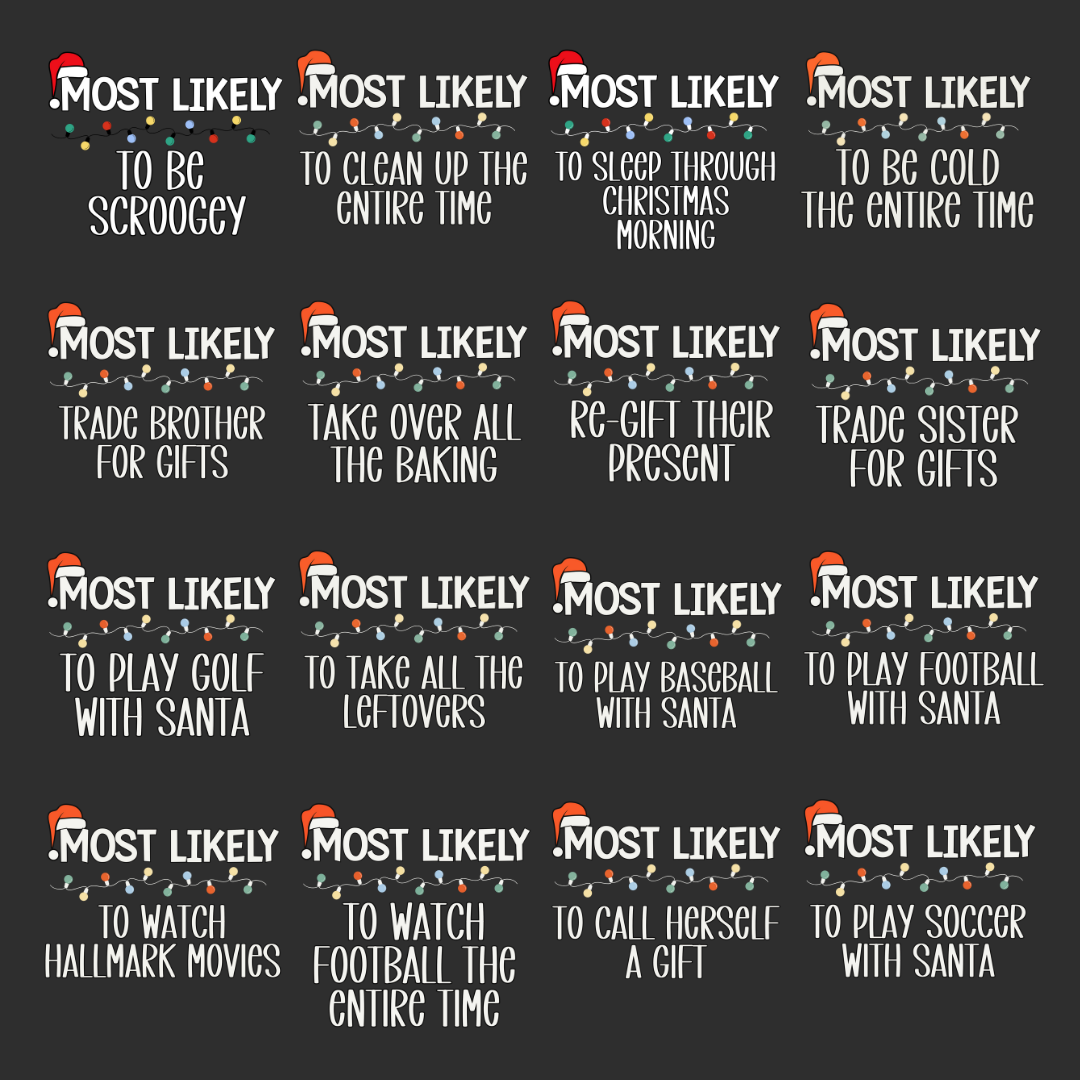 Christmas Matching Shirts