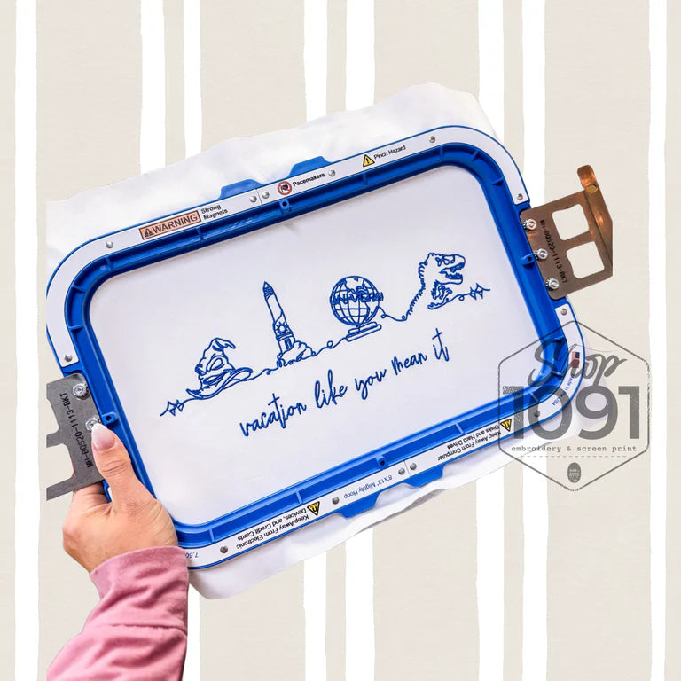 Vacation Like You Mean It- Universal- Embroidered