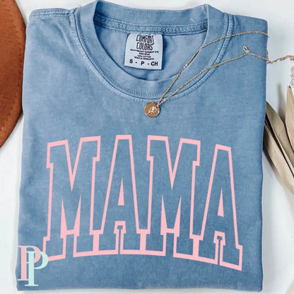 Peach Outline Mama