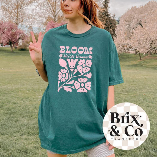 Bloom w/ Grace (coral)