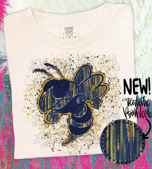 Splatter Yellow Jacket