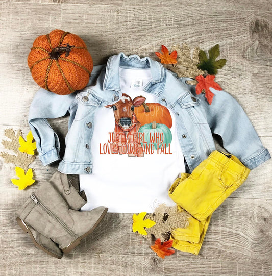 Girl who Loves Fall and Cows-Youth
