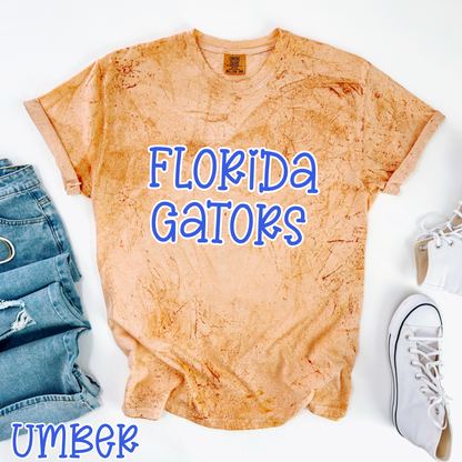 Florida Gators Pop Name with Outline