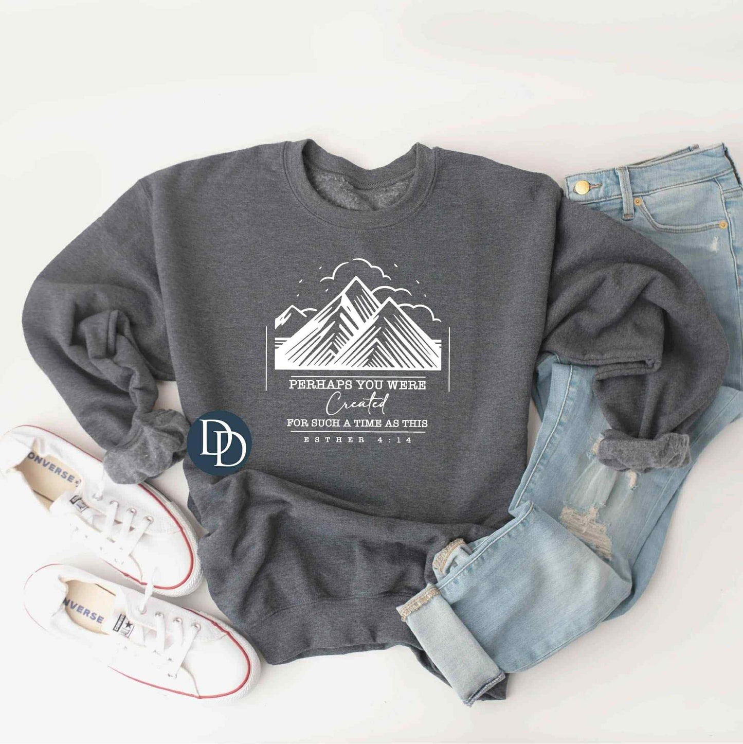 Perhaps Created Square- White