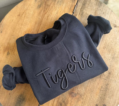 Puff Embroidery Sweatshirts