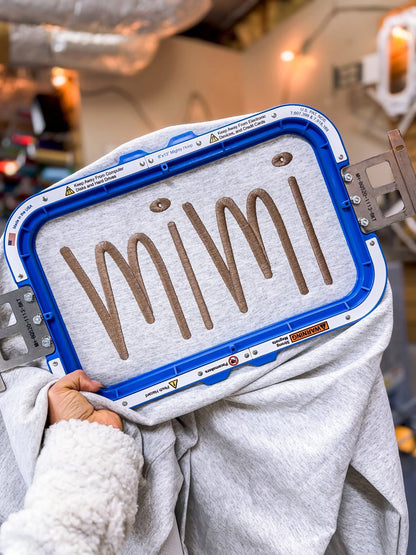 Embroidered Scribble Names