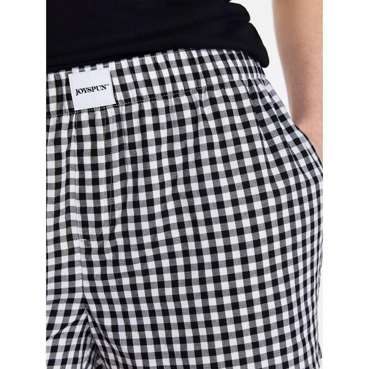 Embroidered Monogram PJ Shorts