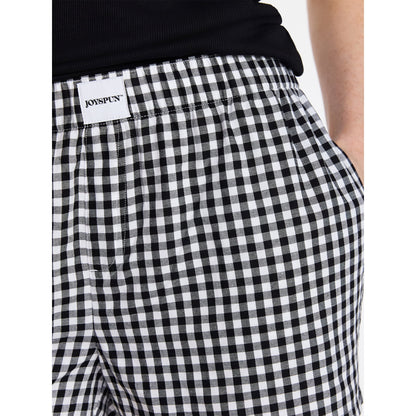 Embroidered Monogram PJ Shorts