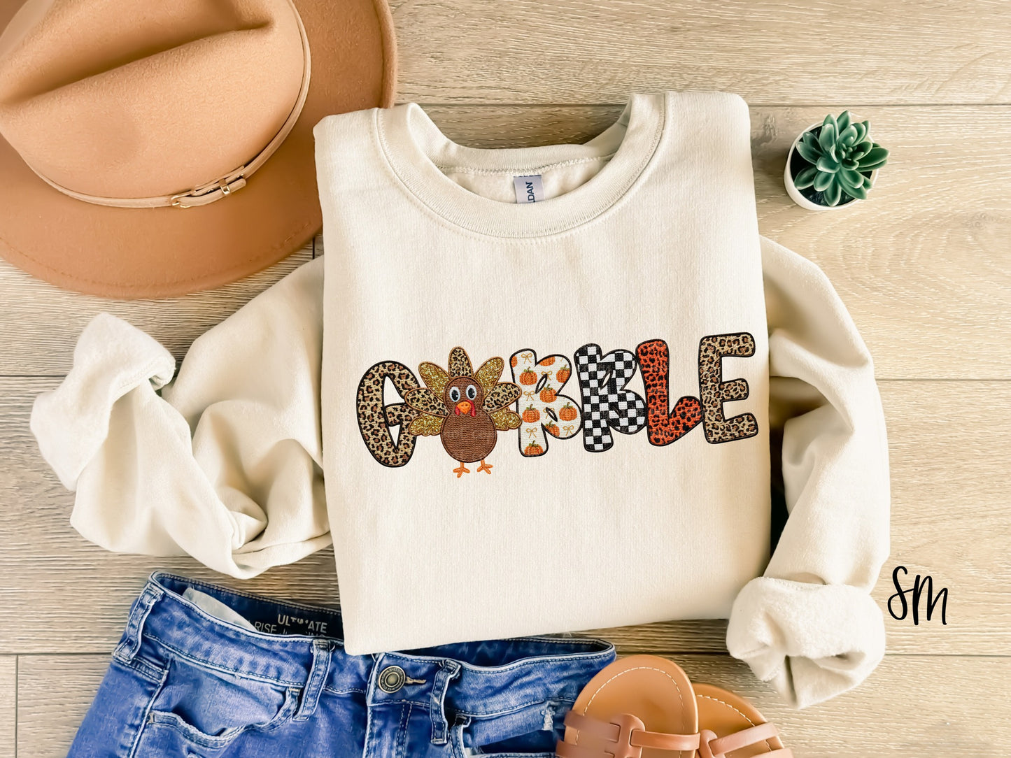 Gobble with leopard and Checkered