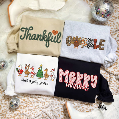 Gobble with leopard and Checkered