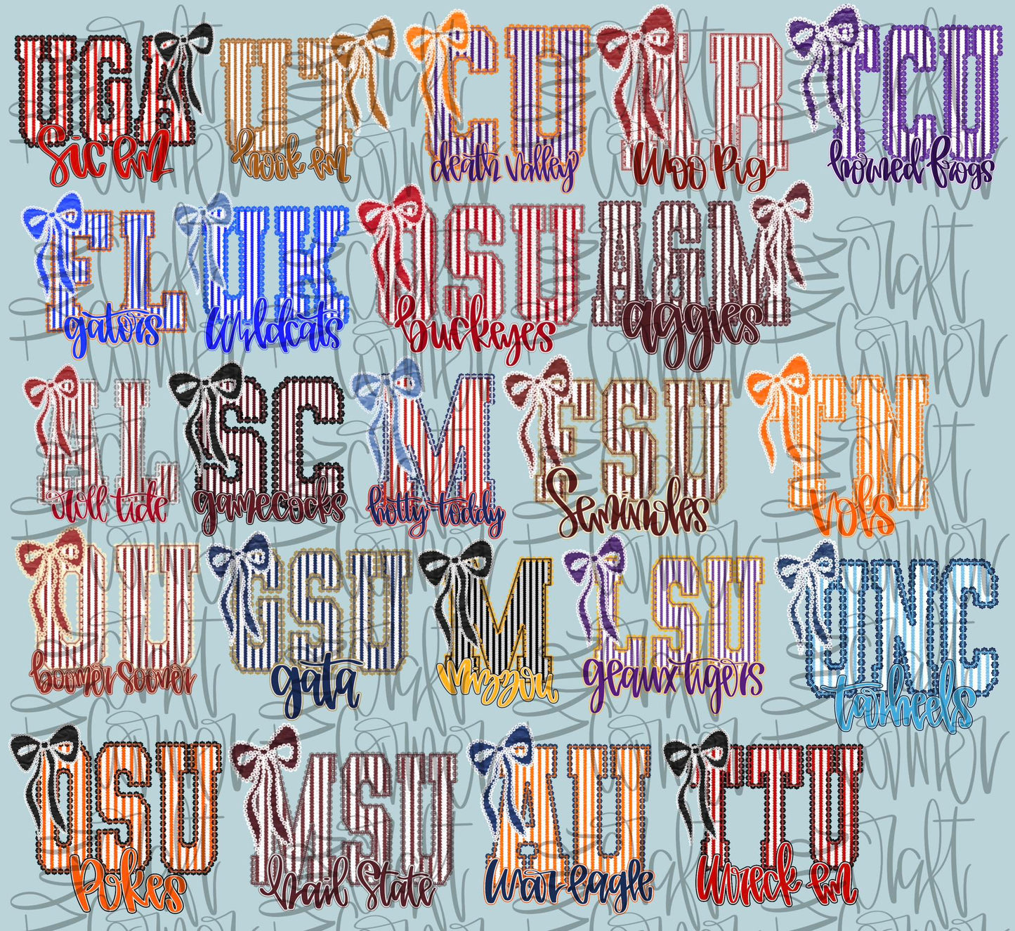 Seersucker College Teams