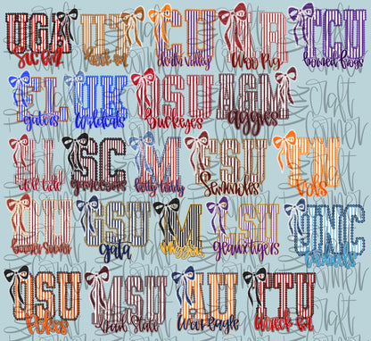 Seersucker College Teams