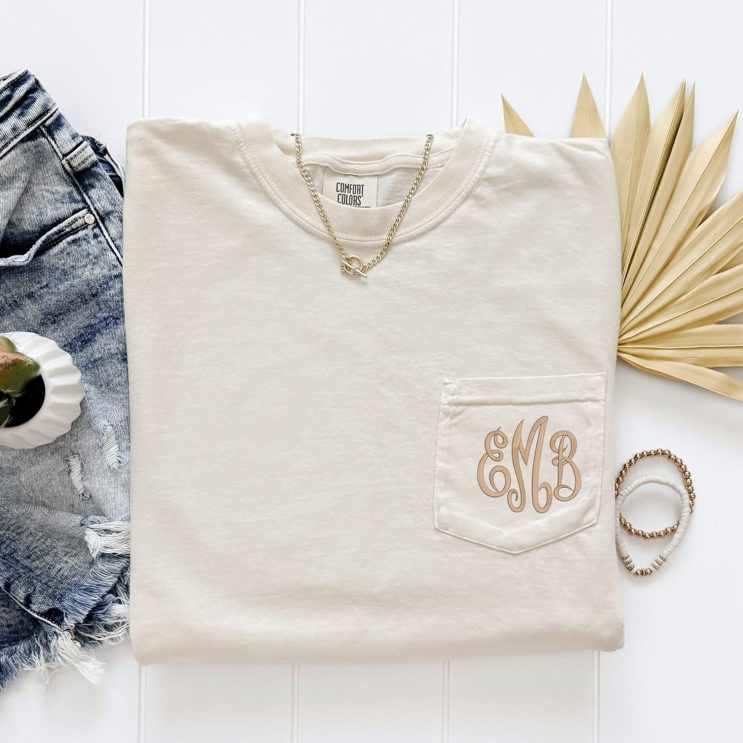 Embroidered Monogram Sale