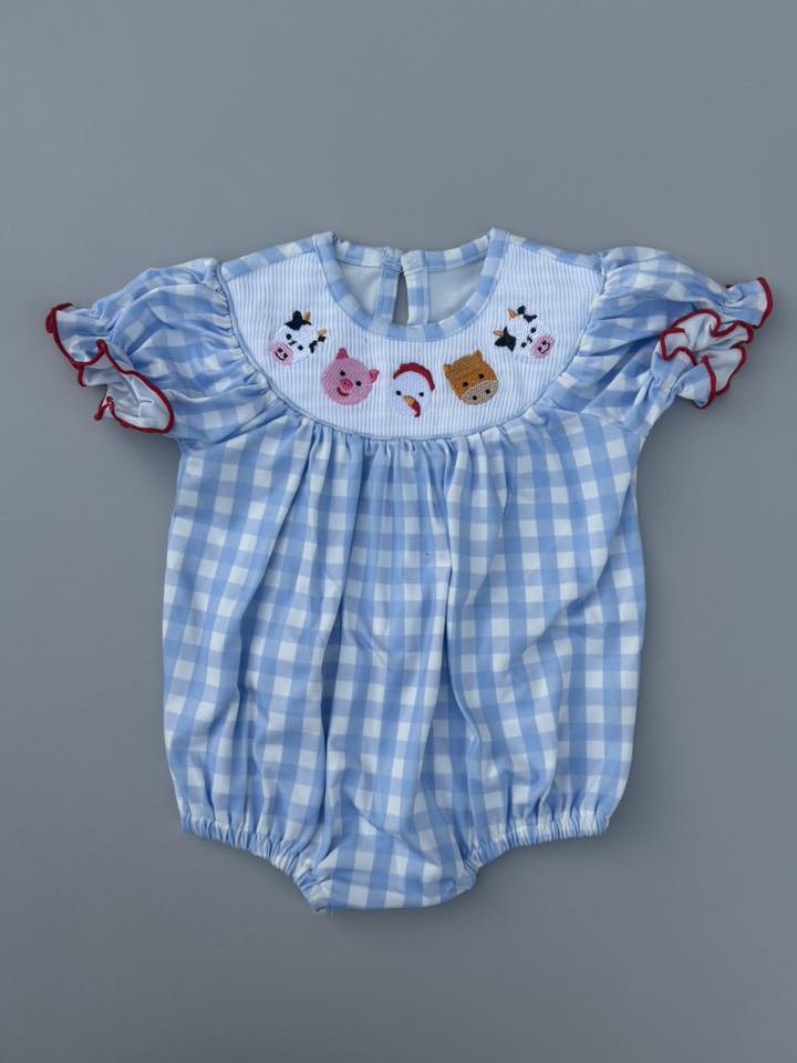 Farm Animal Smock Bubble