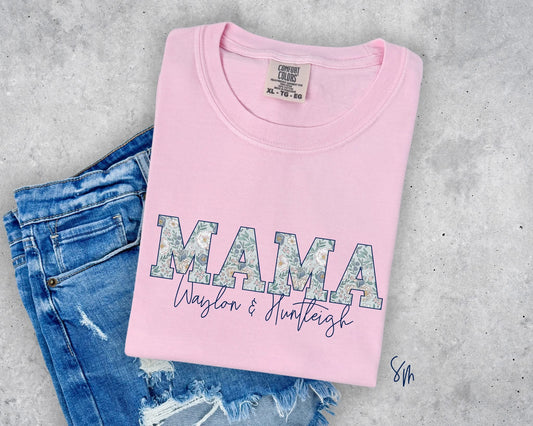 Floral Customized Name