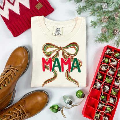 Christmas Watercolor Name