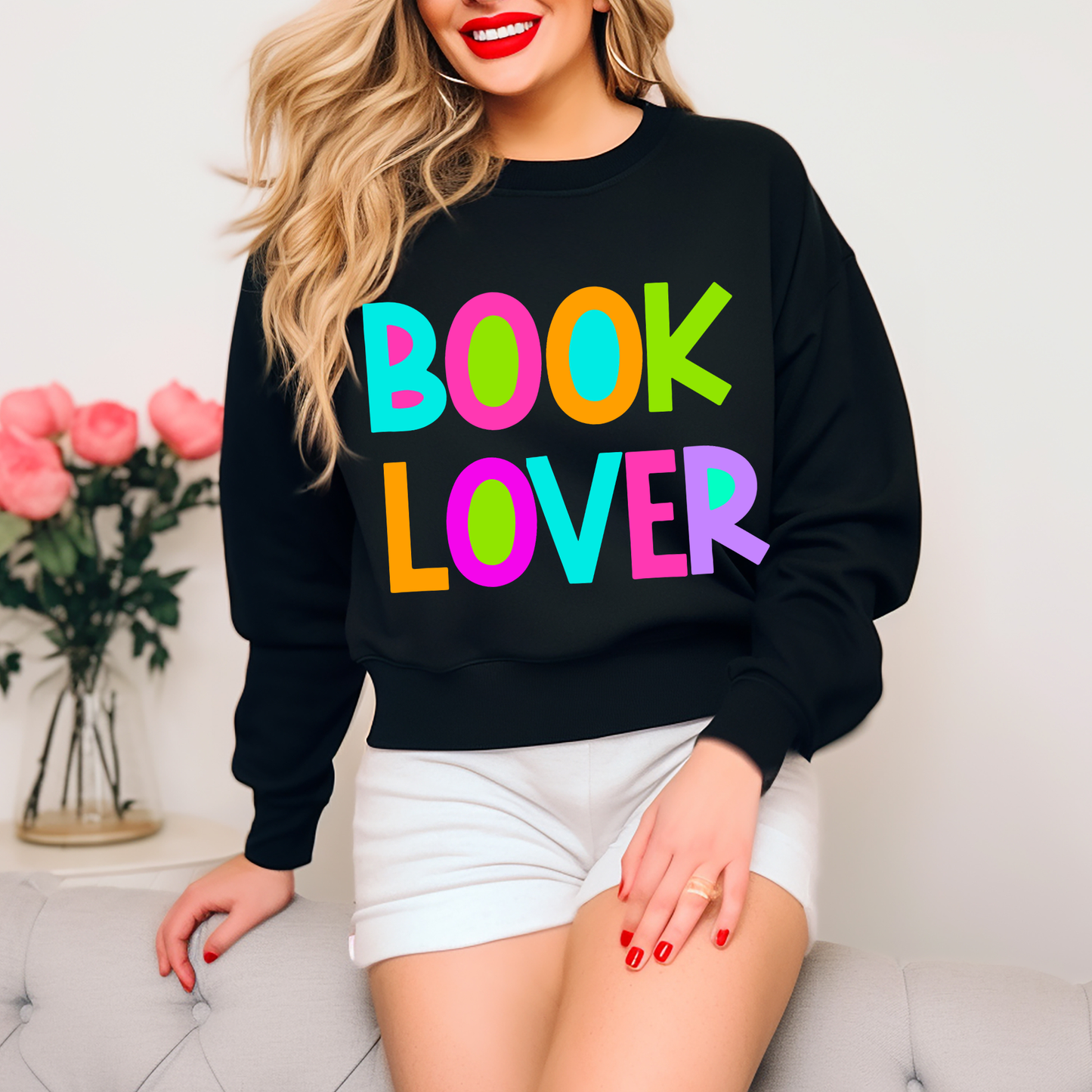 Book Lover Neon Colors
