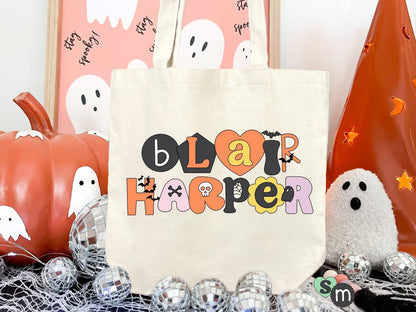 Personalized Halloween Tote!