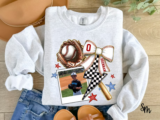 Baseball Picture Personalized
