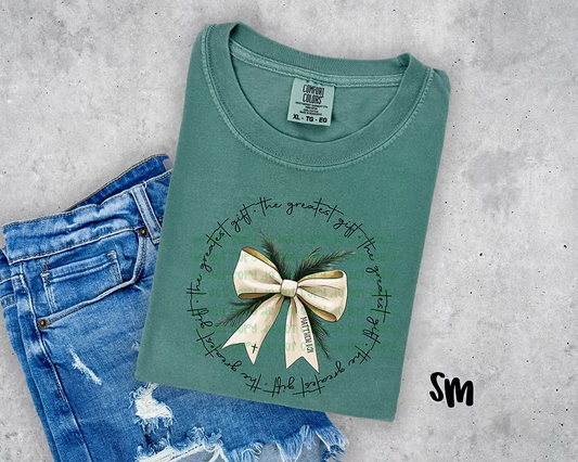 The Greatest Gift Bow- Toddler/Youth