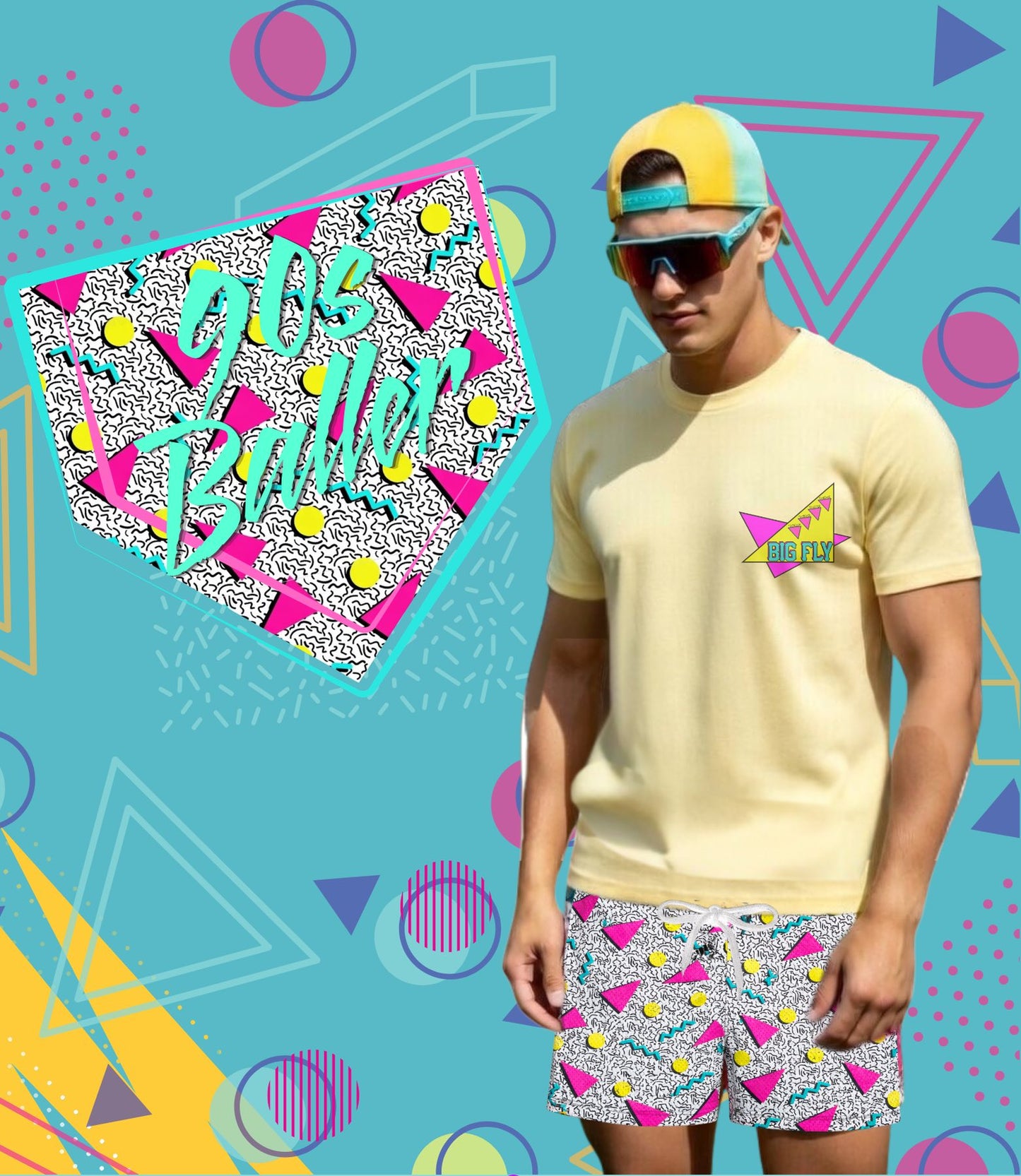 90s Youth/Mens Baller Shorties
