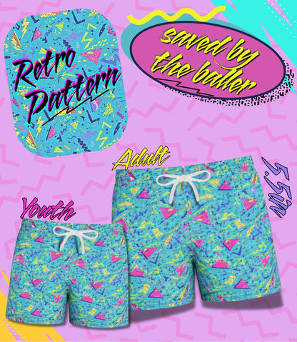 90s Youth/Mens Baller Shorties