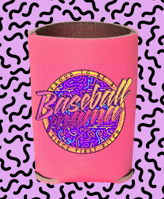 Baseball Mama Koozies