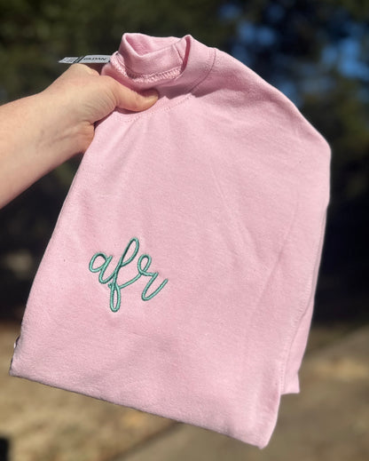 Embroidered Monogram Sale
