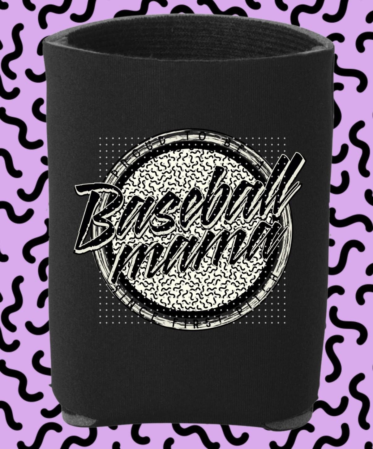 Baseball Mama Koozies