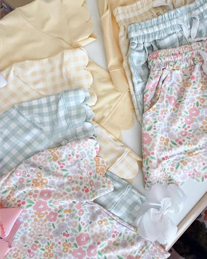 Scallop Short Sets- Girls-