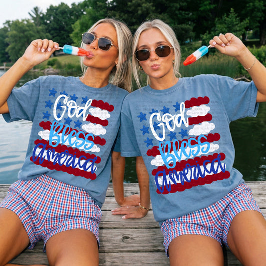 God Bless America Flag