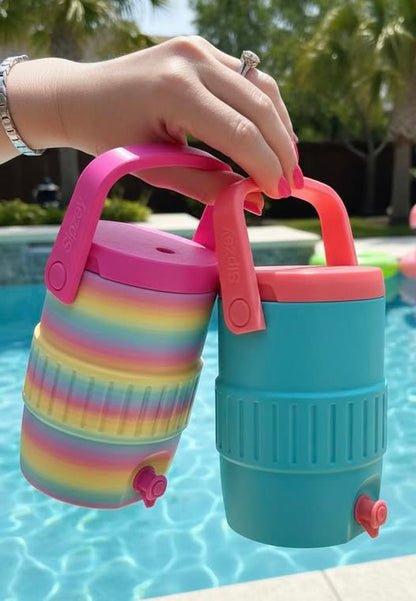 PREORDER-Retro Jug Cooler Can Holder (Soda & Skinny)