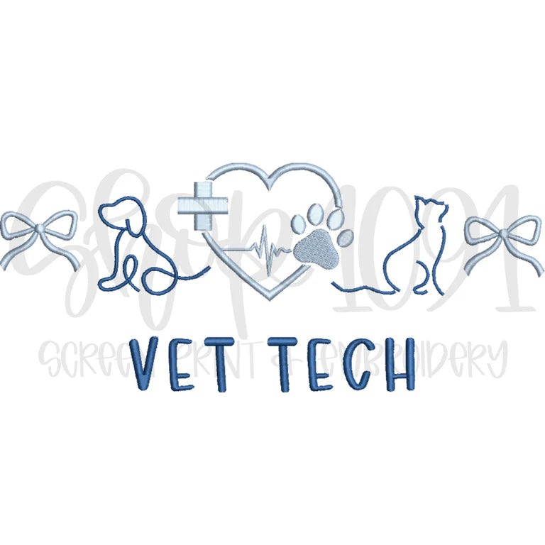 Vet Tech Embroidered