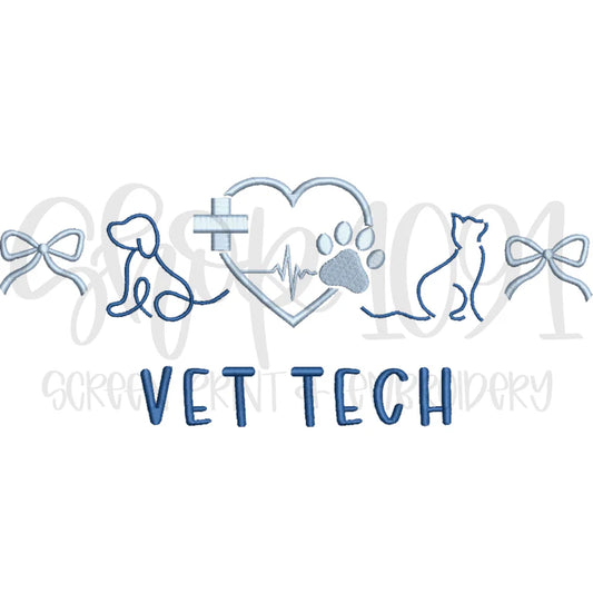 Vet Tech Embroidered